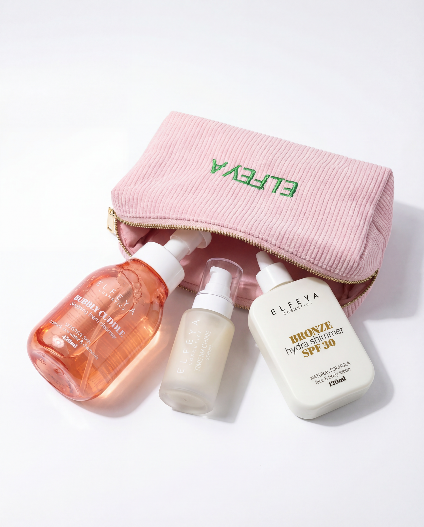 Bestseller 3-Step Face Routine - Cleanser, Serum & SPF Bronzer