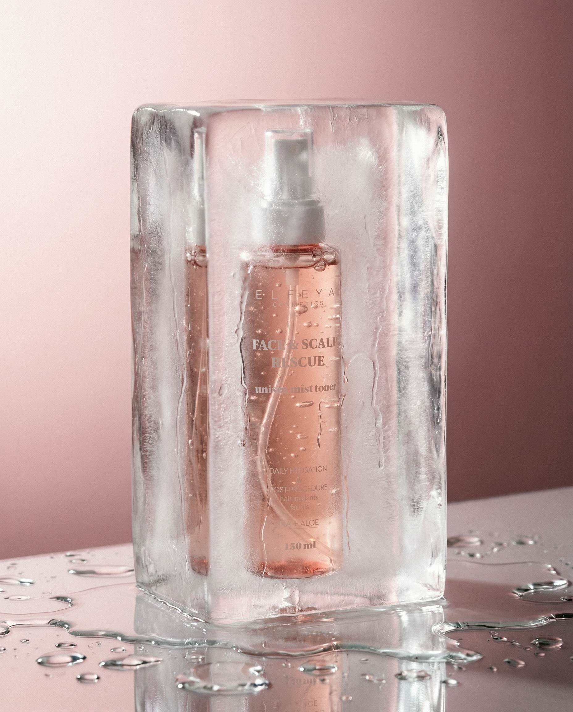 Face & Scalp Rescue Mist Toner | Rose & Hyaluronic Acid