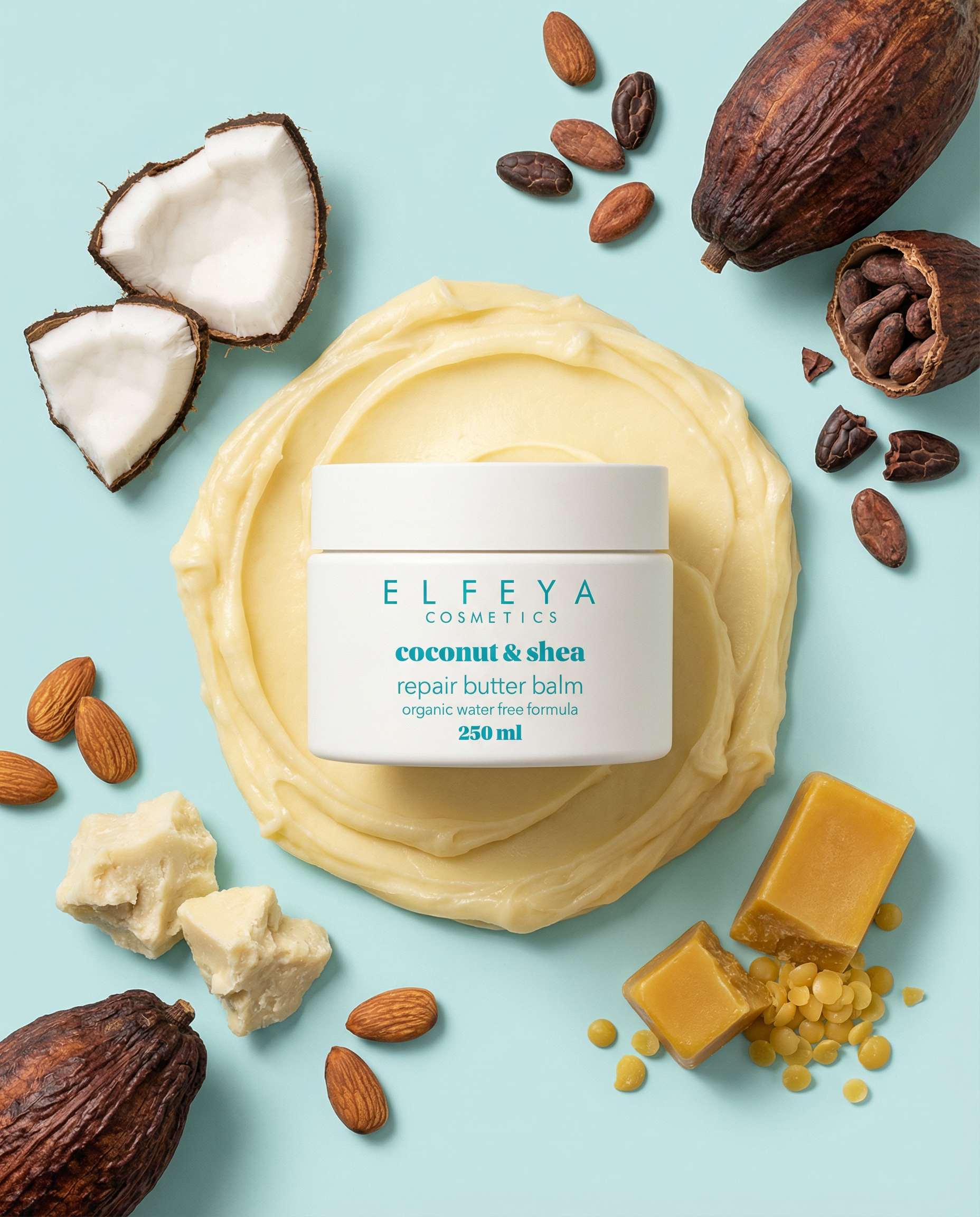 Възстановяващ балсам с карите и кокос