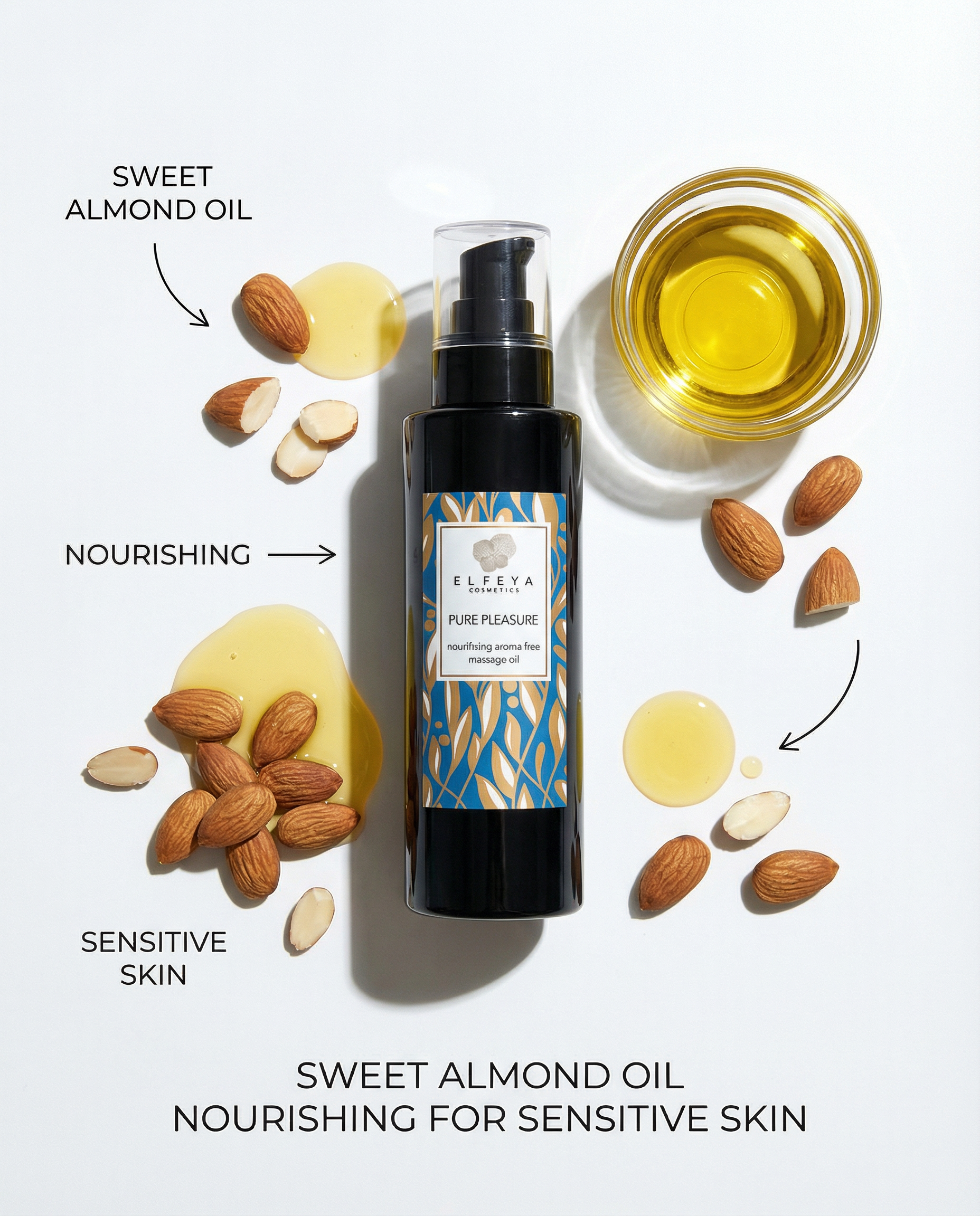 SPA Pure Pleasure Sweet Almond Oil for sensitive Skin