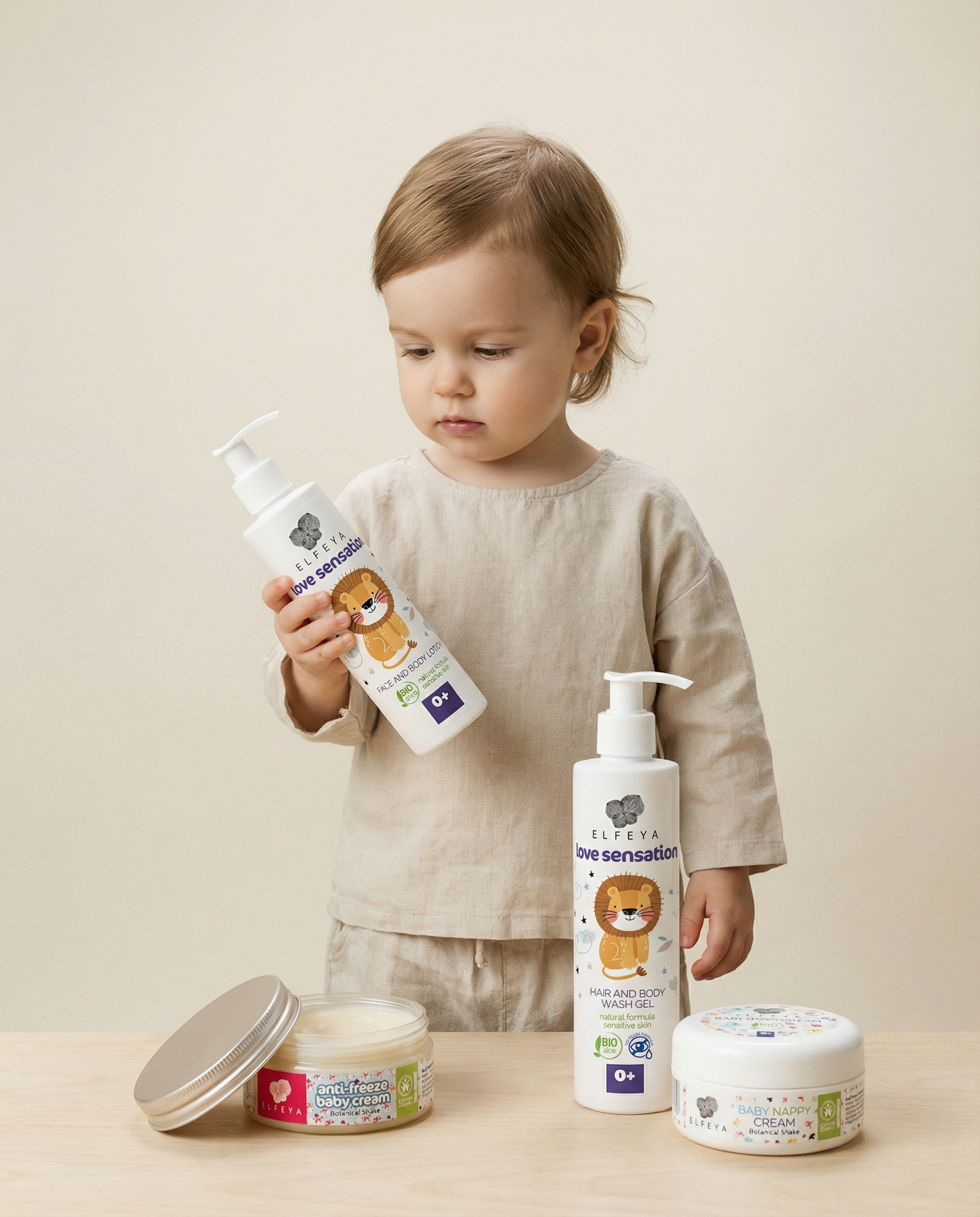 Love Sensation 2-in-1 Baby Hair & Body Wash  Gentle 0+
