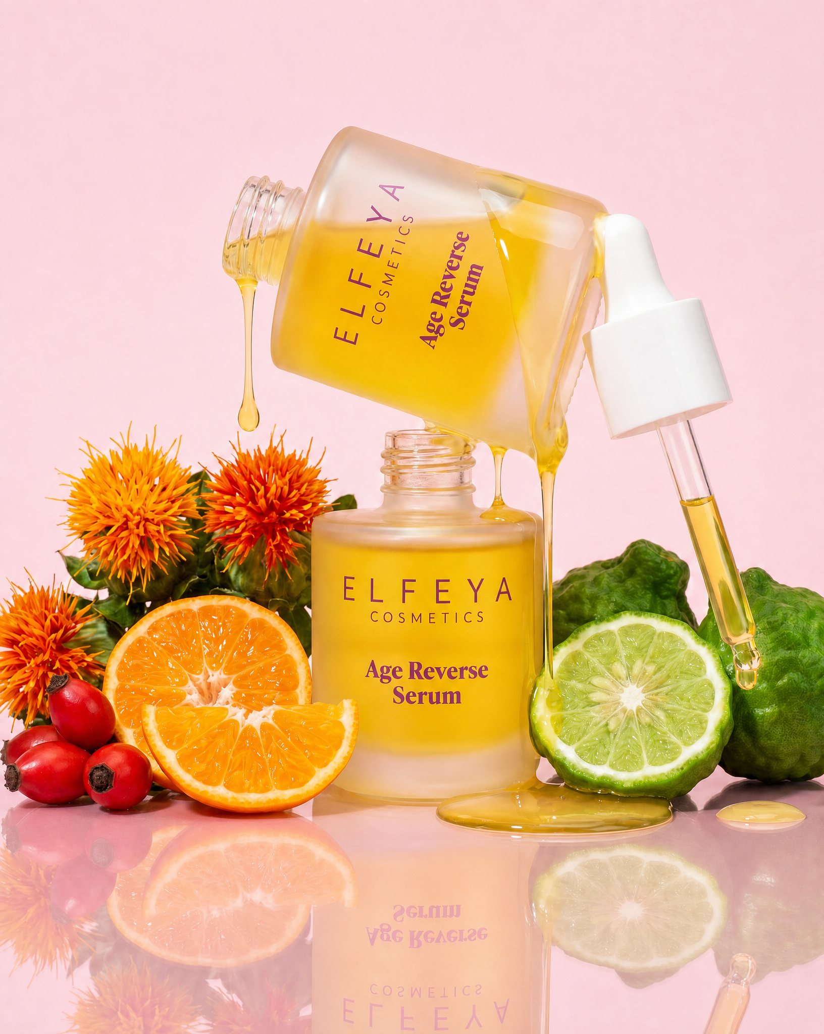 Age Reverse longevity serum with rosehip
