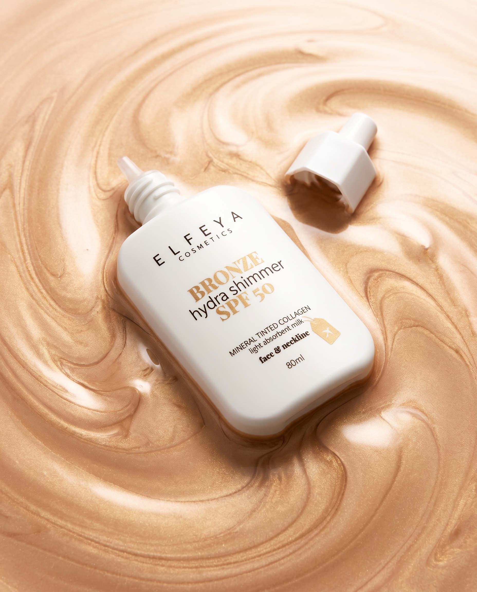 SPF 50 UVA/B Mineral Bronze Face & Neck care