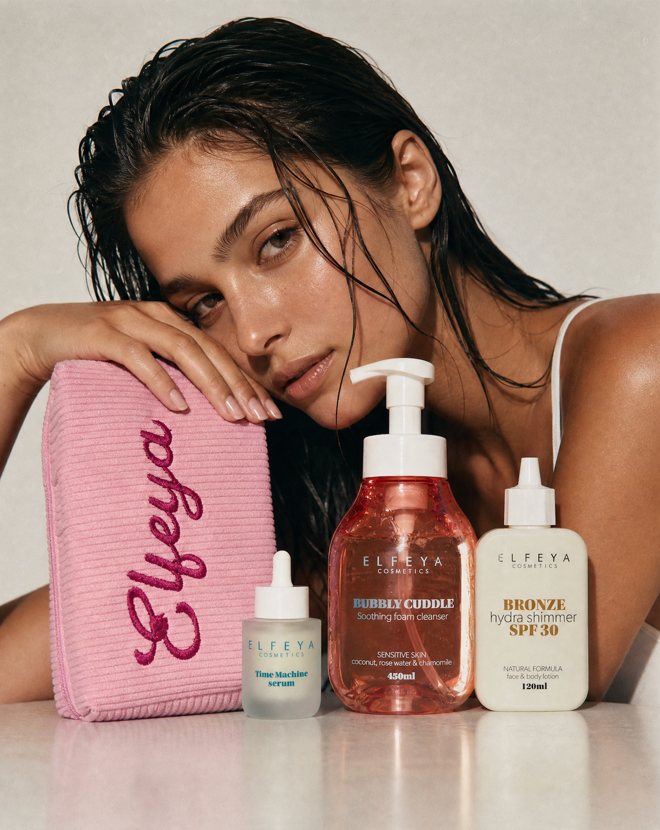 Bestseller 3-Step Face Routine -  Cleanser, Serum & SPF Bronzer