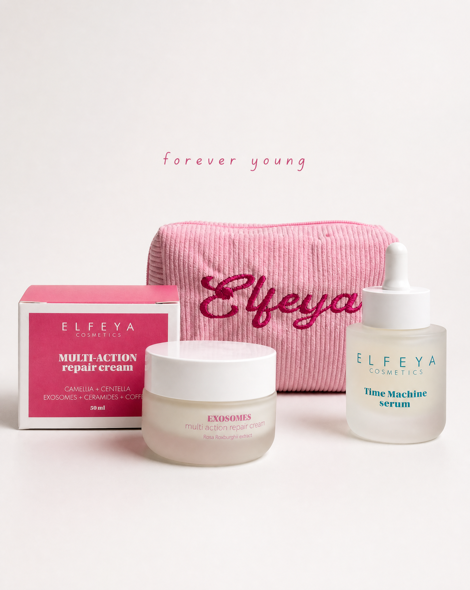 Forever Young set EXOSOMES cream + peptides serum